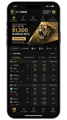 BetMGM app