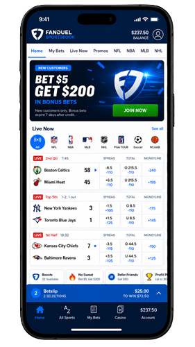 FanDuel betting app