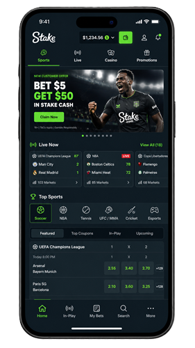 Stake betting app